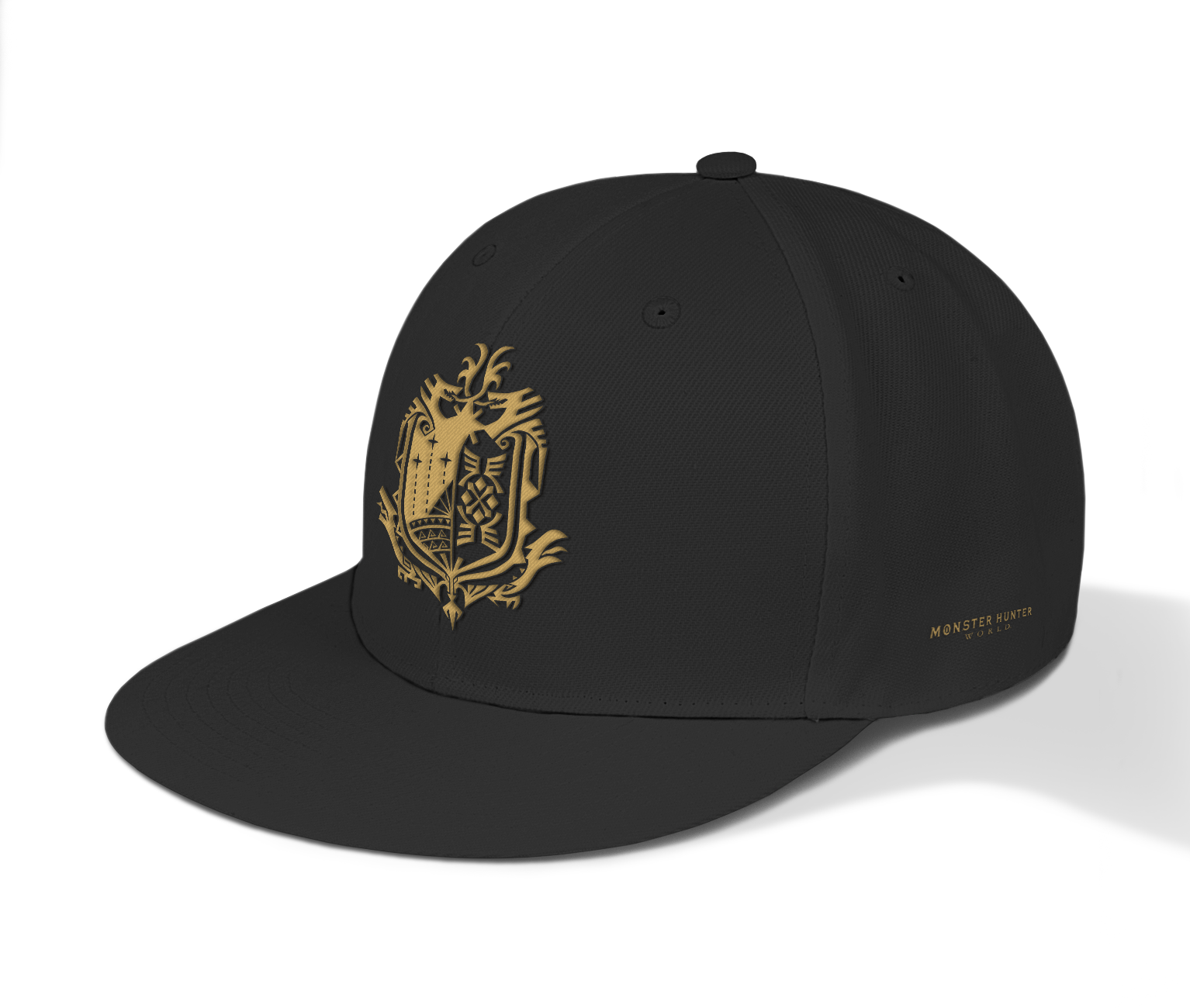 Monster Hunter Emblem Snapback - Monster Hunter World Hat (1534x1300), Png Download