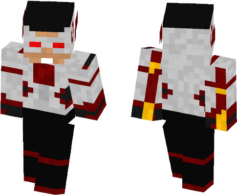 Kid Flash ⚡ - Minecraft Billy Batson Png (584x497), Png Download