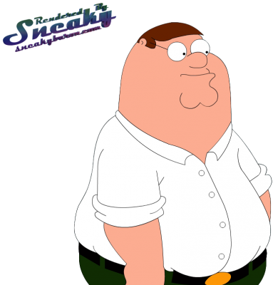 Family Guy Peter Griffon - Family Guy (383x400), Png Download
