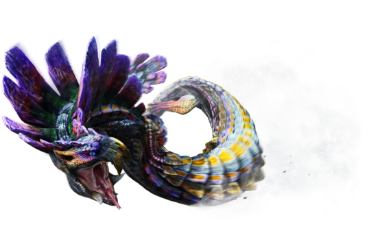 Although The Monster Calls The Shivering Frozen Seaway - Monster Hunter Najarala Render (600x393), Png Download