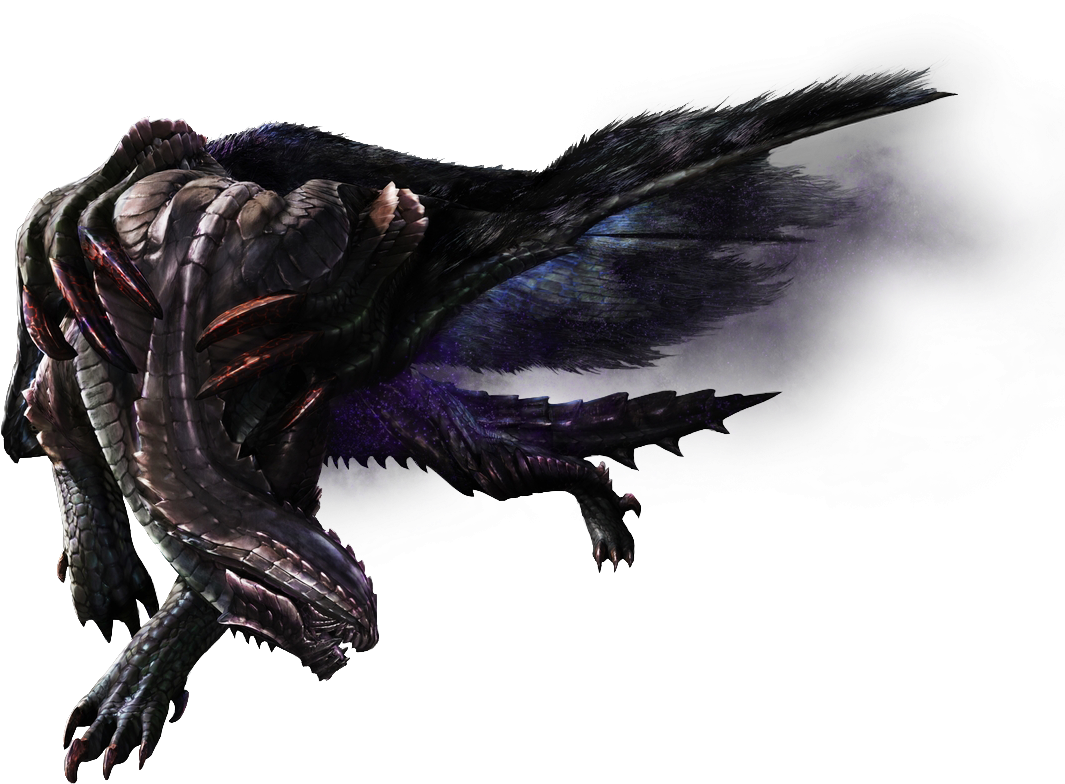 Gore - Gore Magala Monster Hunter World (1093x807), Png Download