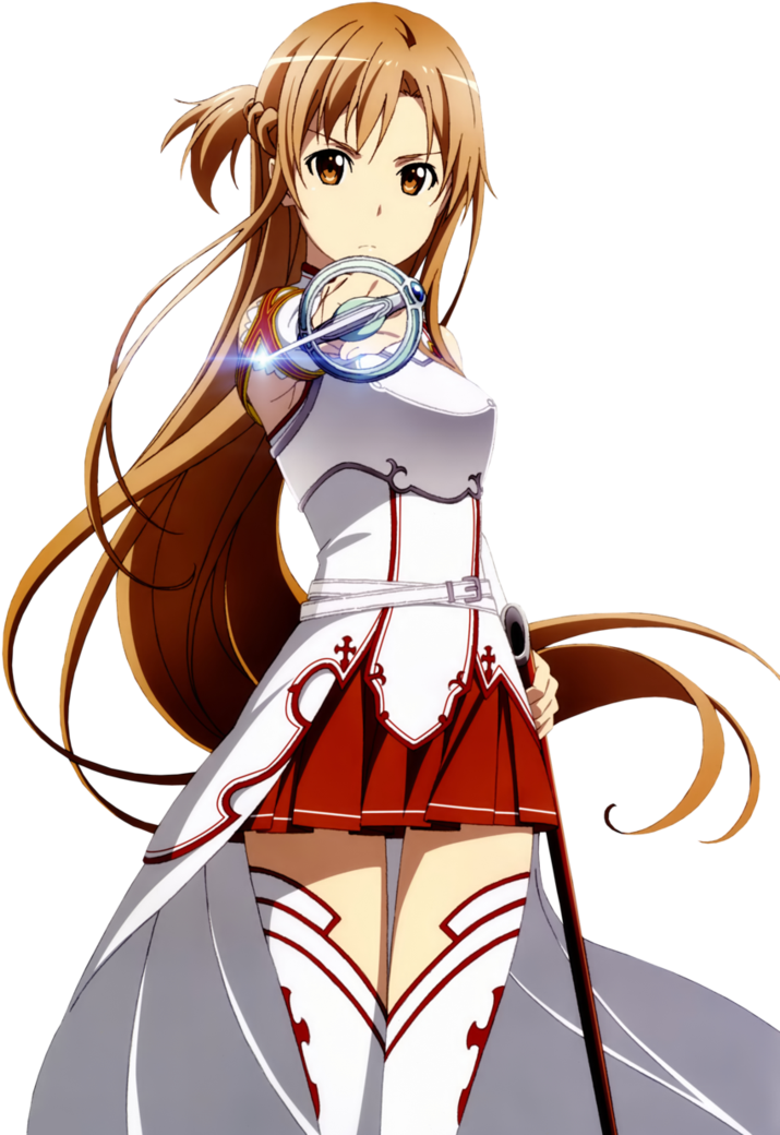 Asuna Render By Hitsuhinabby-d5mbp8p - Asuna Sword Art Online Render (756x1057), Png Download