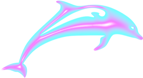Dolphin Clipart Emoji - Dolphin (540x380), Png Download
