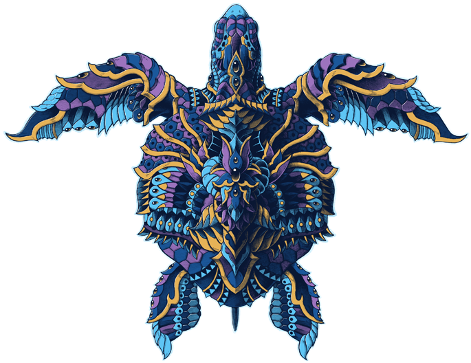 Seaturtle Sticker - Sea Turtle (700x700), Png Download