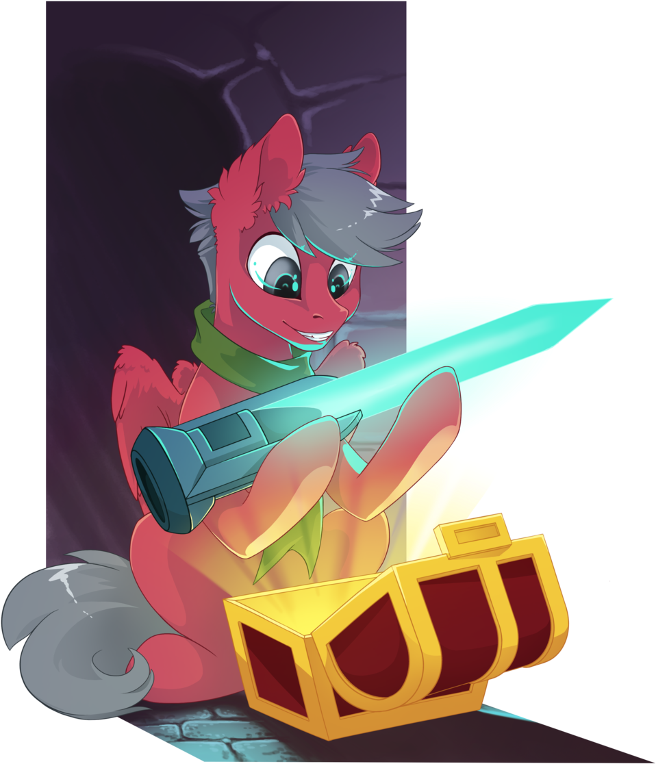 Arctic-fox, Cave, Clothes, Commission, Cyber Sword, - Cartoon (1024x1245), Png Download