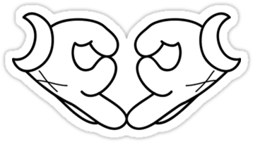 Ovo Owl Png - Mickey Mouse Gloves Ovo (375x360), Png Download
