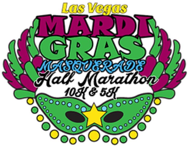 Mardi Gras Masquerade Half Marathon, 10k & 5k (800x615), Png Download