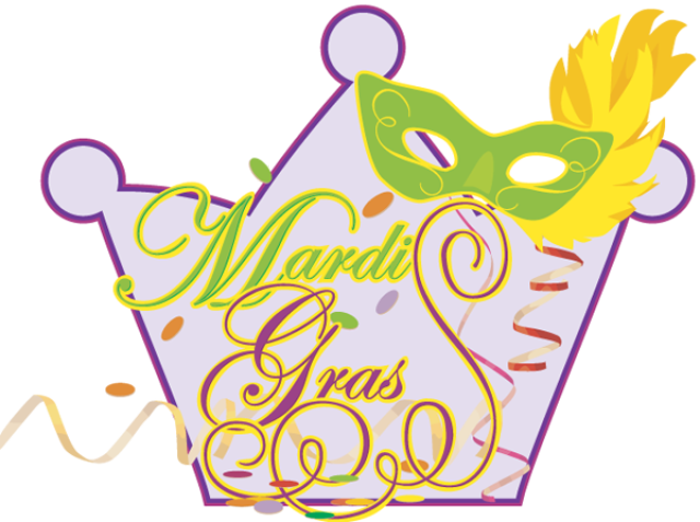 Mardi Gras Clip Art - Experiencing The Supernatural Presence And Power Of (640x477), Png Download