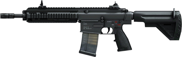 Ghost In The Shell - Colt M4 Cqb (700x300), Png Download