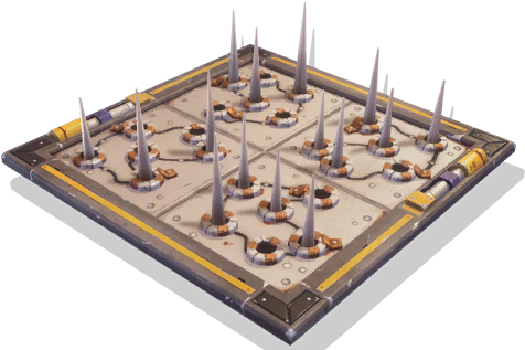 Damage Trap In Fortnite Battle Royale - Piege Fortnite Battle Royale (483x327), Png Download