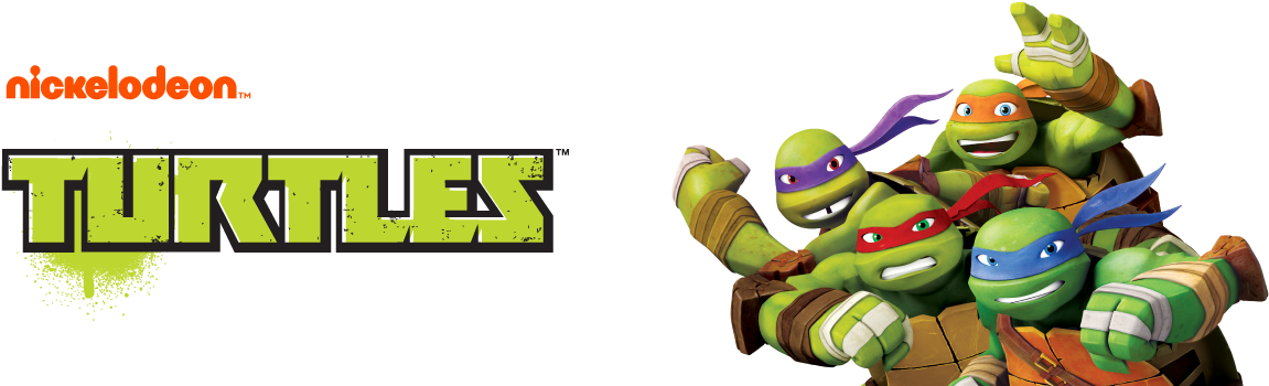 Teenage Mutant Ninja Turtles Scented - Teenage Mutant Ninja Turtles Nickelodeon Png (1170x350), Png Download