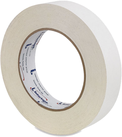 Intertape Artist Tape - 1/2" X 60 Yds, White (438x480), Png Download