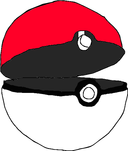 Pokeball Clipart Open - Poké Ball (965x673), Png Download