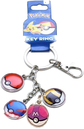 Multiple Poke Ball - Keychain (480x480), Png Download