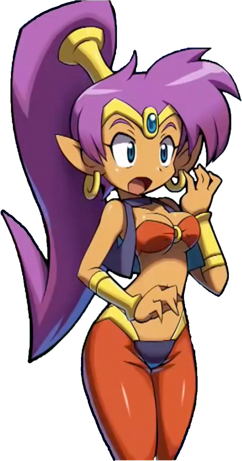 Image Result For Shantae - Shantae Pirates Curse Art (1024x1575), Png Download