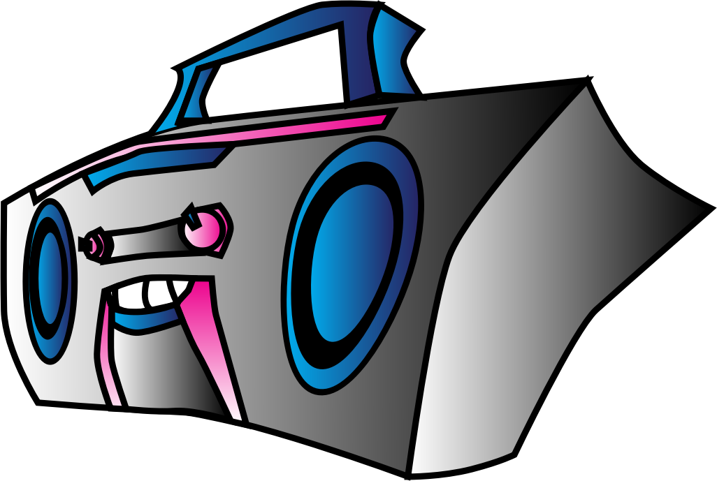 Boombox Png (1026x689), Png Download