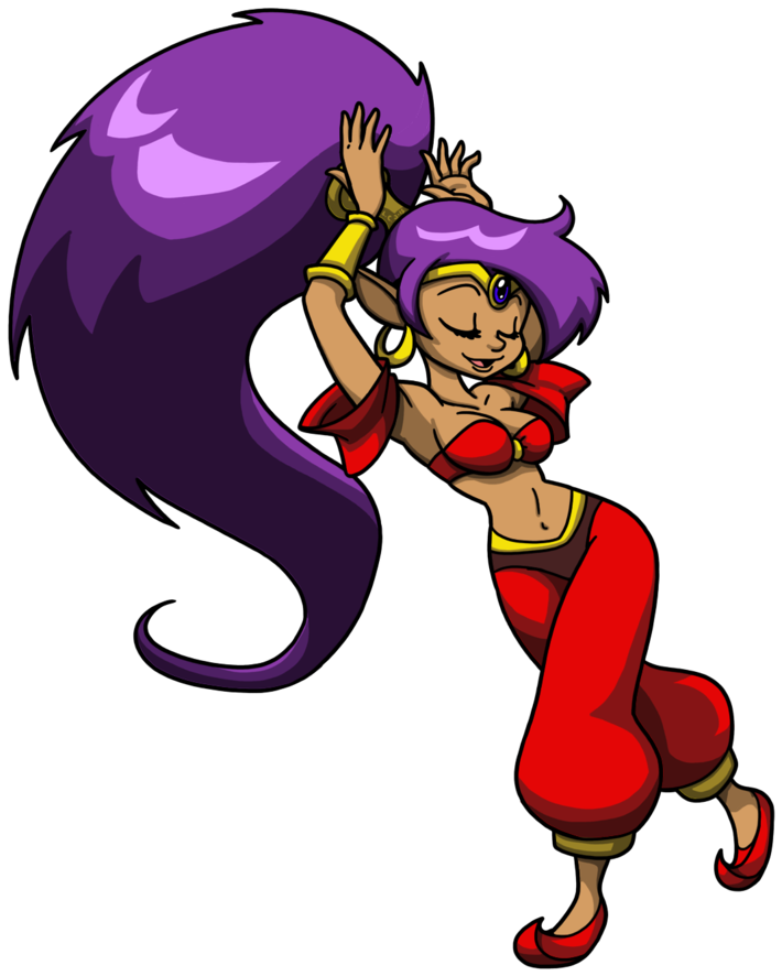 Shantae Dancing By Latecustomer On Deviantart Clipart - Shantae Dance (893x895), Png Download