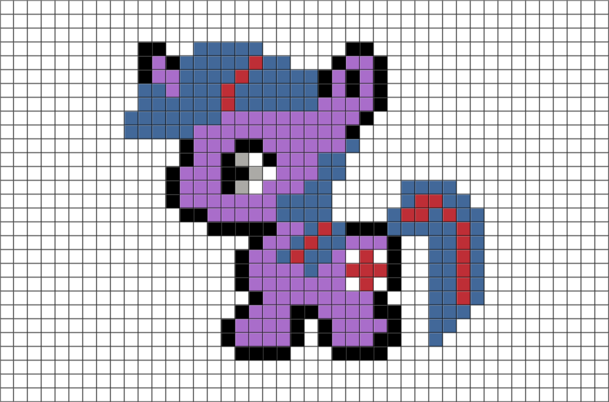 Rarity My Little Pony Unicorn Cross Stitch (880x581), Png Download