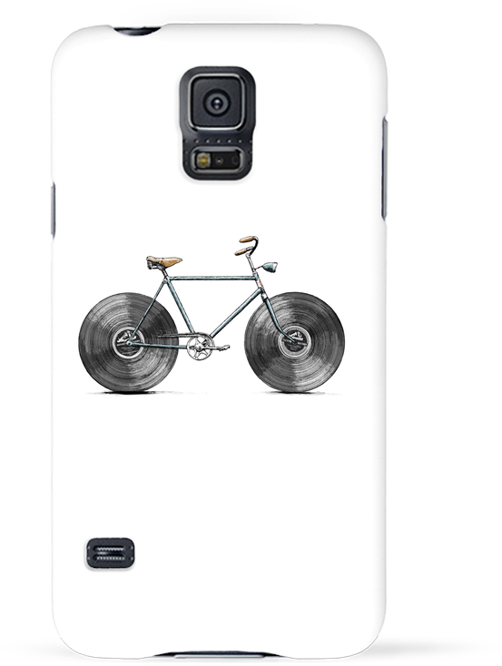 Case 3d Samsung Galaxy S5 Velophone By Florent Bodart - Fahrräder Kissenbezug Velophone Von Juniqe (690x850), Png Download