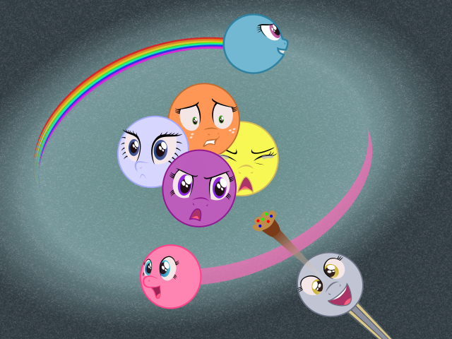 Bajanic, Atom, Derpy Hooves, Female, Fluttershy, Food, - Cartoon (640x480), Png Download
