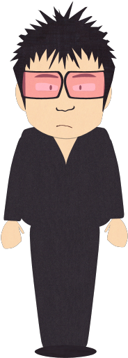 Yoko Ono South Park (960x540), Png Download