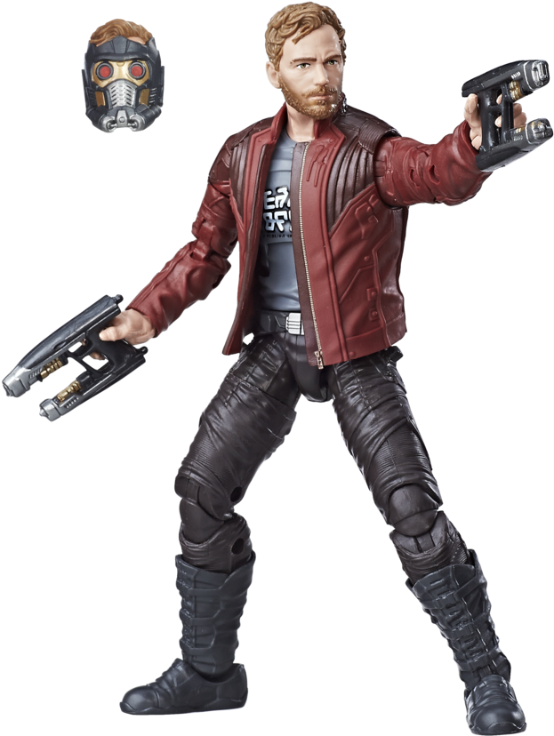 2 Legends Series 6 Inch Figure Assortment Star Lord - Marvel Legends Guardians Of The Galaxy Vol 2 Starlord (900x900), Png Download