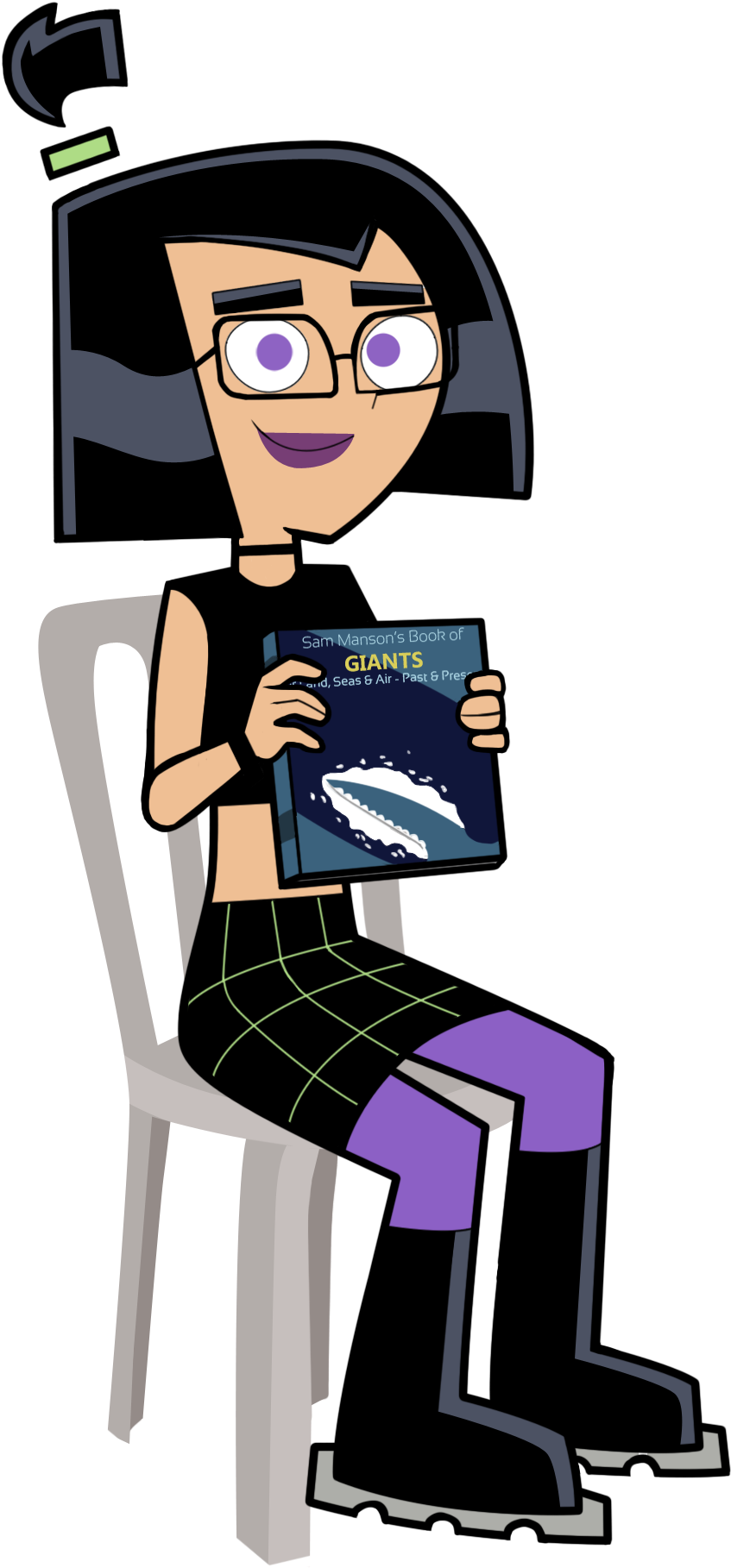 Sam Manson With Her Giants Children's Book - Book (1200x2000), Png Download