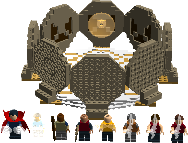 The Ancient One - Lego Marvel Minifigure Ideas (955x846), Png Download