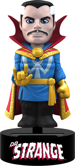 Dr Strange - Body Knocker - Dr. Strange Marvel Body Knocker Bobble Head (317x700), Png Download
