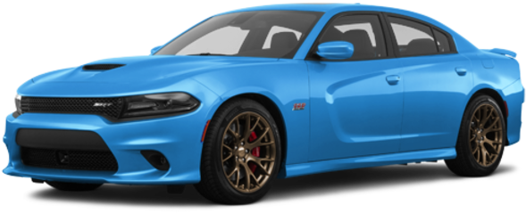 Dodge Charger Srt 392 - 2018 Chevrolet Cruze Blue (770x435), Png Download