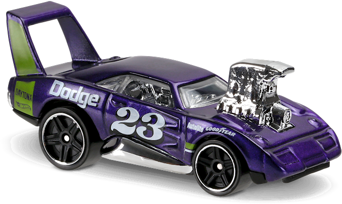Dodge Charger Daytona 2017 - Hot Wheels Dodge Charger Daytona Tooned (892x407), Png Download