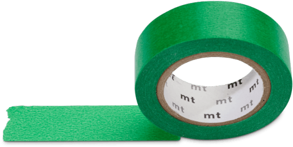 Masking Tape Green - Mt 1p Pastel Olive Washi Masking Tape (629x630), Png Download