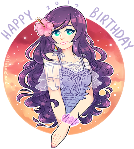 Happy Birthday Lady Luck - Love Live School Idol Festival Text Transparent (500x500), Png Download