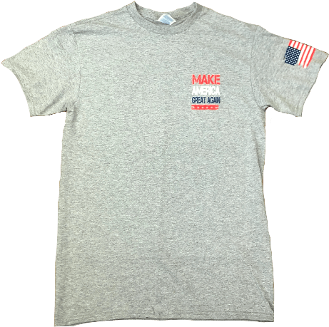 Make America Great Again T-shirt - Trenz Shirt Men's Company Donald Trump For President (535x535), Png Download