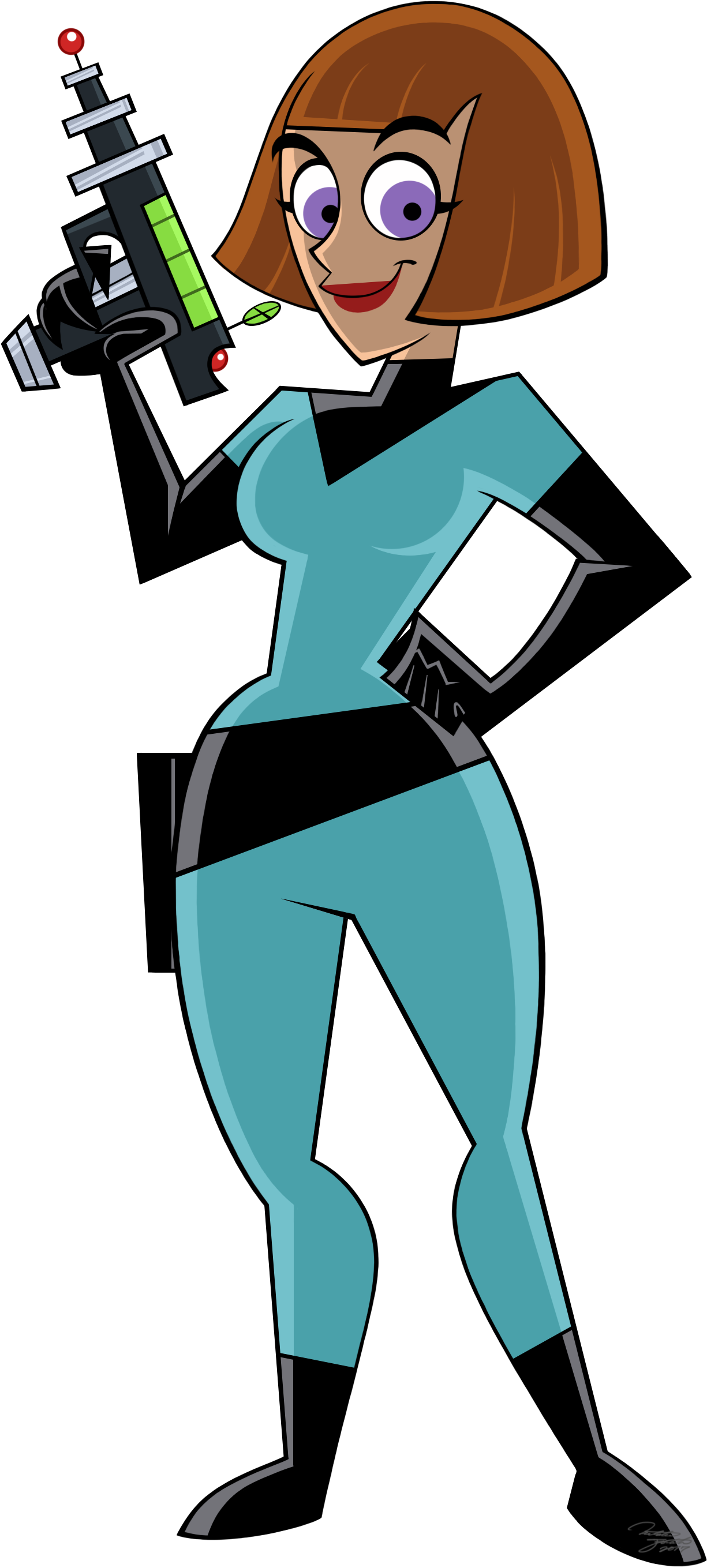 Sc Maddie Fenton Profile 1 - Danny Phantom (1711x2966), Png Download