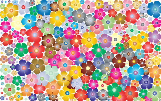 Flower, Floral, Background, Wallpaper - Diabetic Glucose Log Book (544x340), Png Download