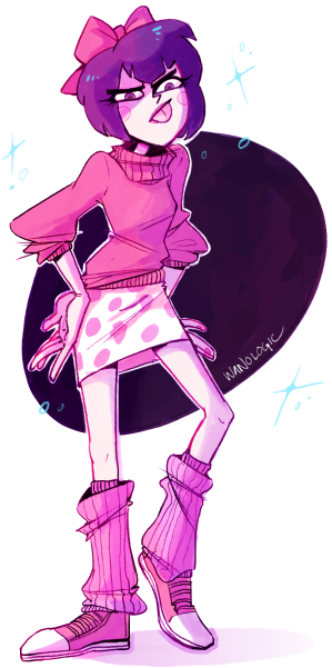 Does Anybody Remember This Outfit - Danny Phantom Sam Dress (500x649), Png Download