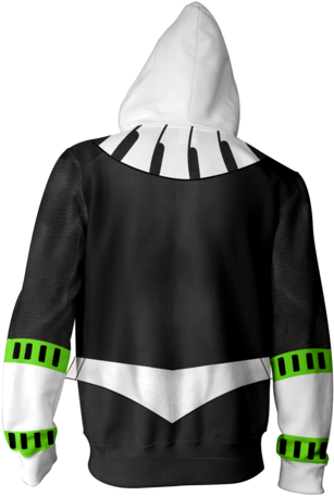 Danny Phantom 10 Years Later Zip Hoodie - Hoodie (568x600), Png Download