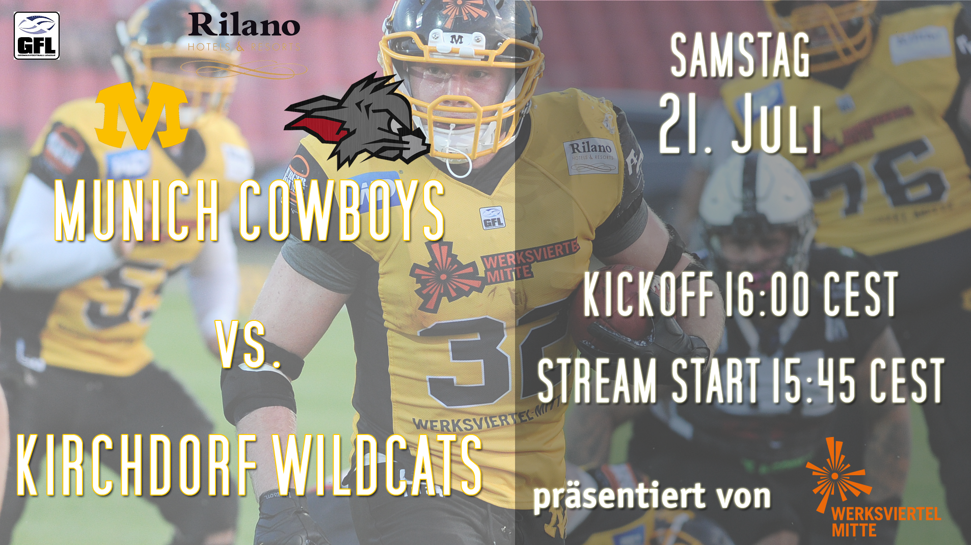 Kirchdorf Wildcats (1906x1070), Png Download