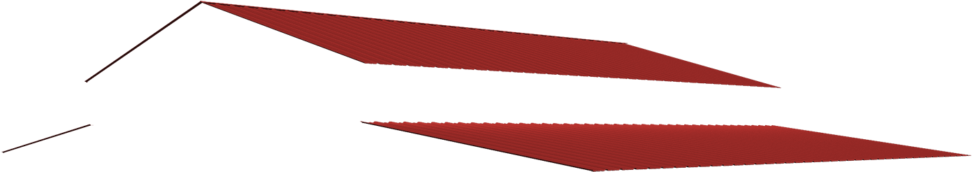 Barn Roof Cardinal Red - Colorfulness (1600x861), Png Download