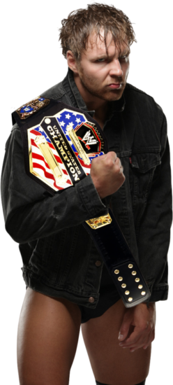 United States Champion Dean Ambrose - Blog (248x550), Png Download