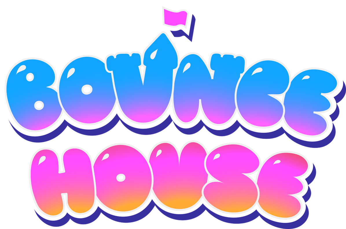 Bounce House Clipart At Getdrawings - Blue Bounce House Clipart (1200x800), Png Download