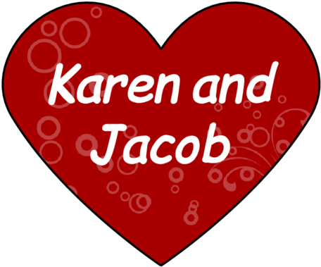 Heart Sticker Wedding Label Pre-designed Label Template - Sweet Goodbye (500x423), Png Download