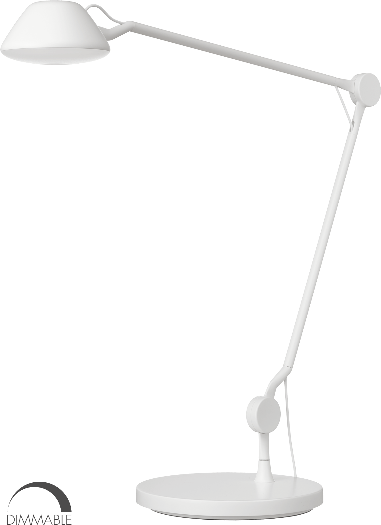 Aq01 Table Lamp White Lightyears - White Lamp Transparent Png (1600x1840), Png Download