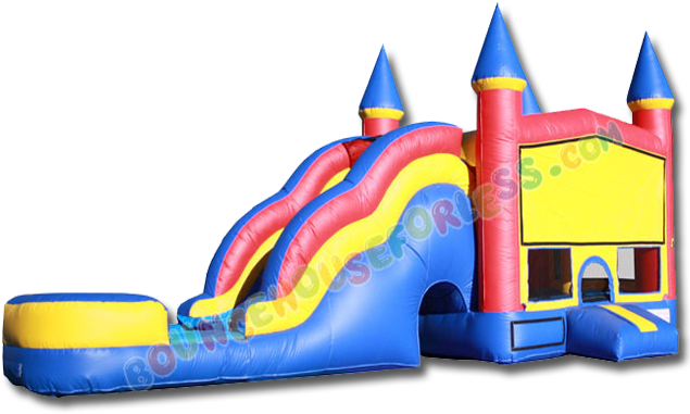 We Service The Areas Of Orangevale, Fair Oaks, Citrus - Inflatable Castle (635x450), Png Download