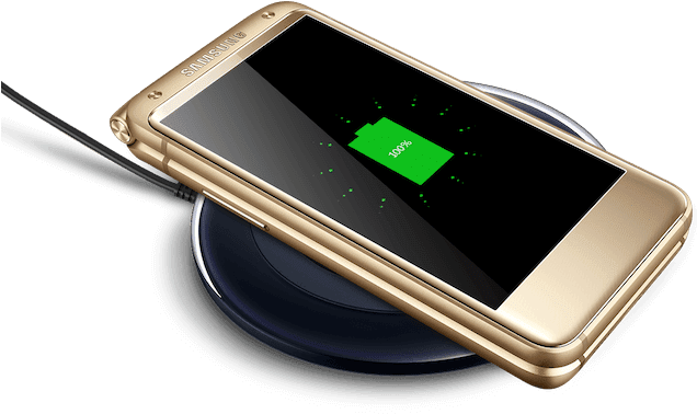Samsung W2017 Flagship Flip Phone Launched In China - Small Smartphone With 4gb Ram (639x480), Png Download