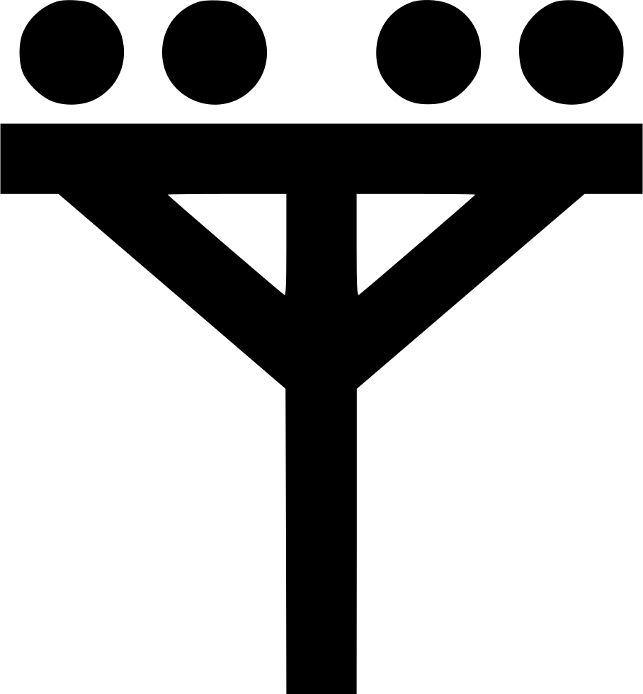 Png File Svg - Electric Pole Icon Png (908x980), Png Download