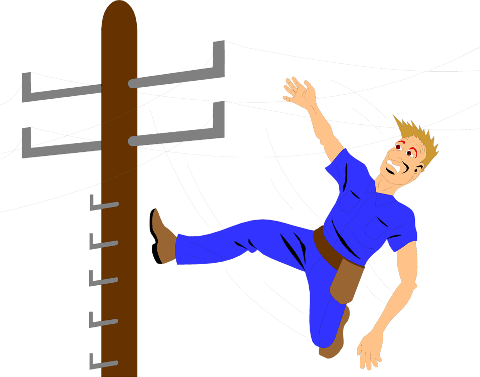 Telephone Poll Png - Pole Telephone Clip Art (958x752), Png Download