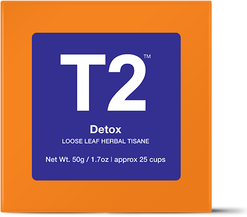 Detox Loose Leaf Gift Cube - T2 Tea (555x555), Png Download