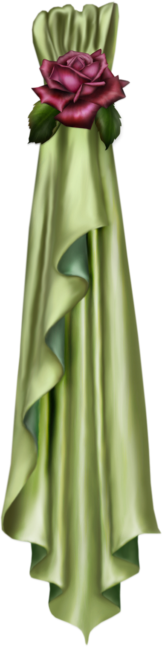 Decorative Curtains Png (563x1332), Png Download